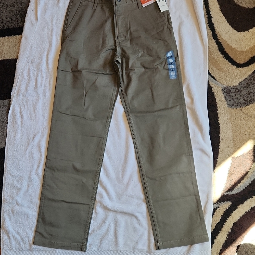 New Dockers Men's Straight Fit Jeans - Olive